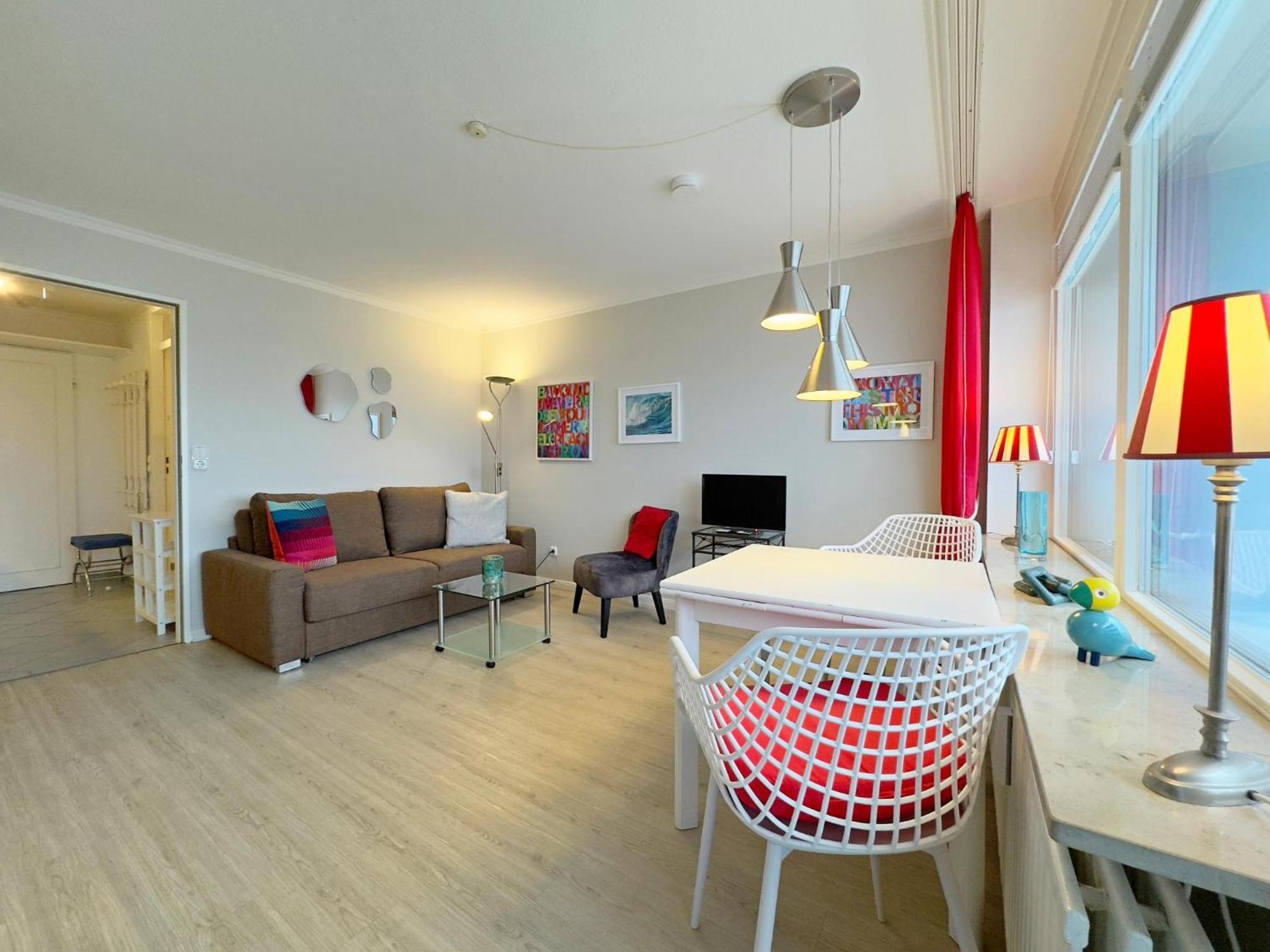 Haus Metropol App 145 direkt am Strand 2 mit Balkon Cityblick Westerland Exterior foto