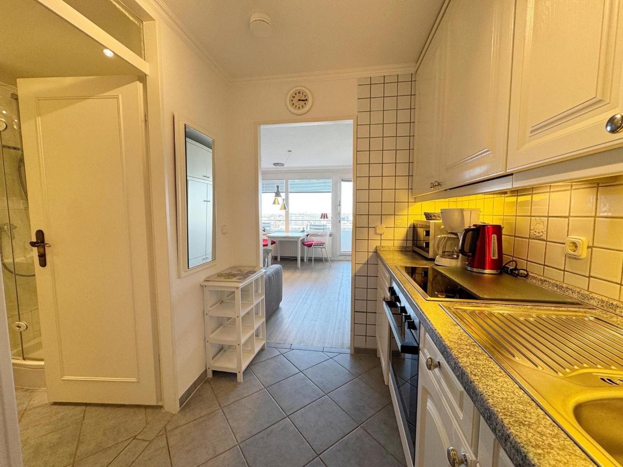 Haus Metropol App 145 direkt am Strand 2 mit Balkon Cityblick Westerland Exterior foto